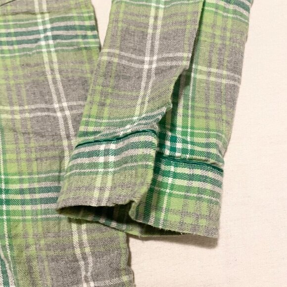La Senza Candy Plaid Pajama Button Up Top Womens Size Small - Picture 5 of 16